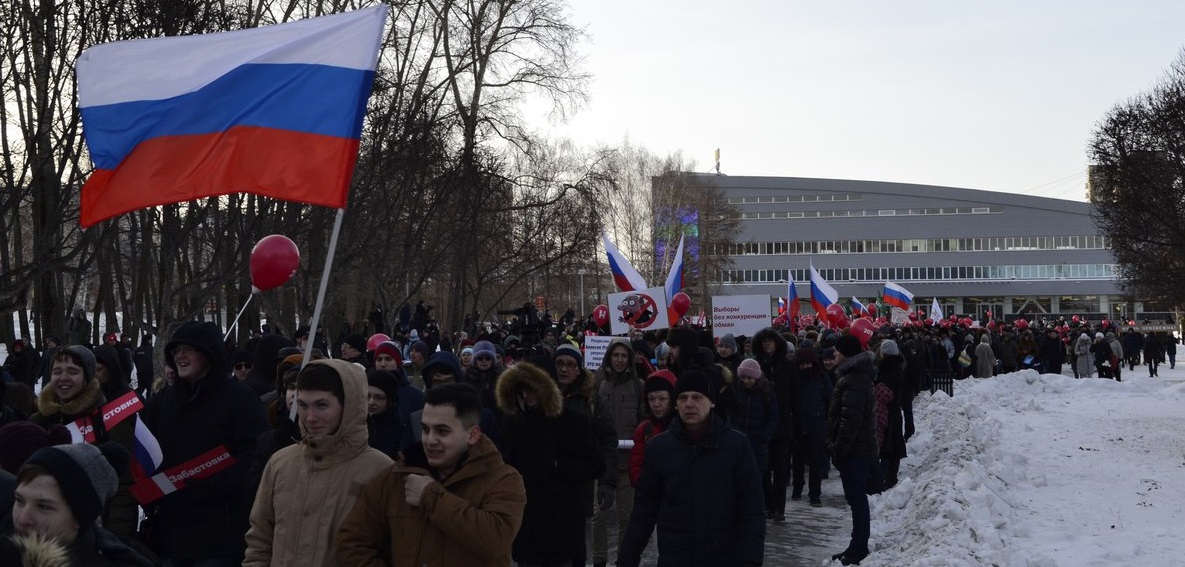 28 ������ 2018. ����� � ��������� ���������� �����������
January 28, 2018. Action in support of strike of voters