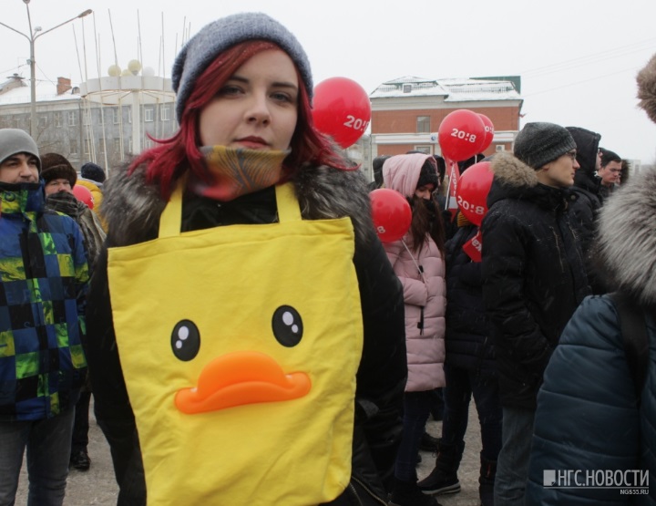 28 ������ 2018. ����� � ��������� ���������� �����������
January 28, 2018. Action in support of strike of voters