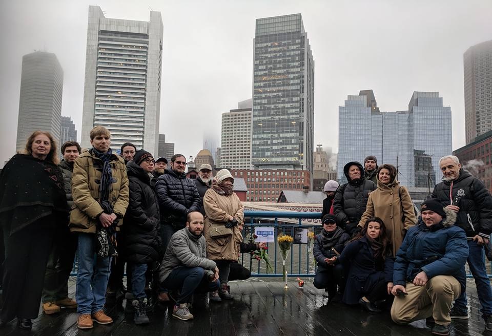 25 ������� 2018. ����� ������ ������ �������
February 25, 2018. Action in memory of Boris Nemtsov