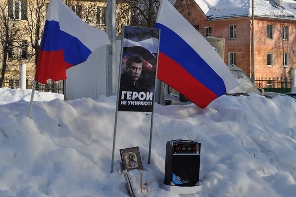 25 ������� 2018. ������ ������ ������ �������
February 25, 2018. Meeting in memory of Boris Nemtsov