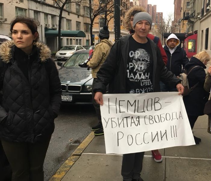 25 ������� 2018. ����� ������ ������ �������
February 25, 2018. Action in memory of Boris Nemtsov