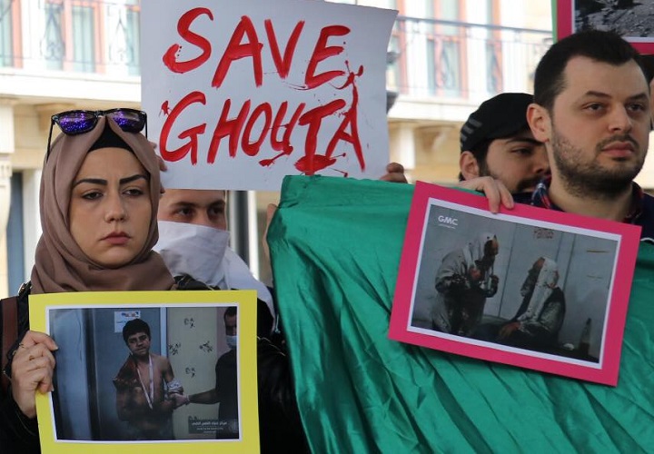 25 ������� 2018. ����� ������������ � ��������� �����
February 25, 2018. Solidarity action for Eastern Ghouta