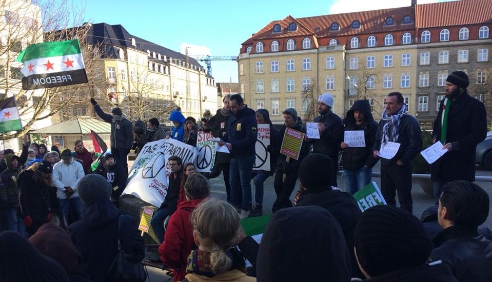 25 ������� 2018. ����� ������������ � ��������� �����
February 25, 2018. Solidarity action for Eastern Ghouta