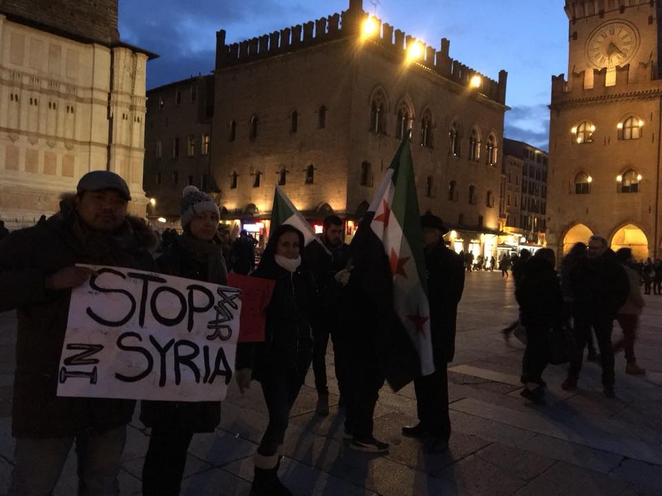 24 ������� 2018. ����� ������������ � ��������� �����
February 24, 2018. Solidarity action for Eastern Ghouta