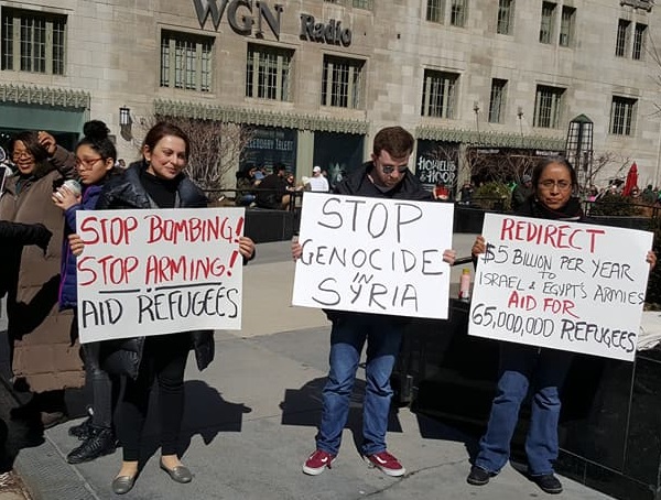 17 ����� 2018. ����������� �����
March 17, 2018. Anti-war action