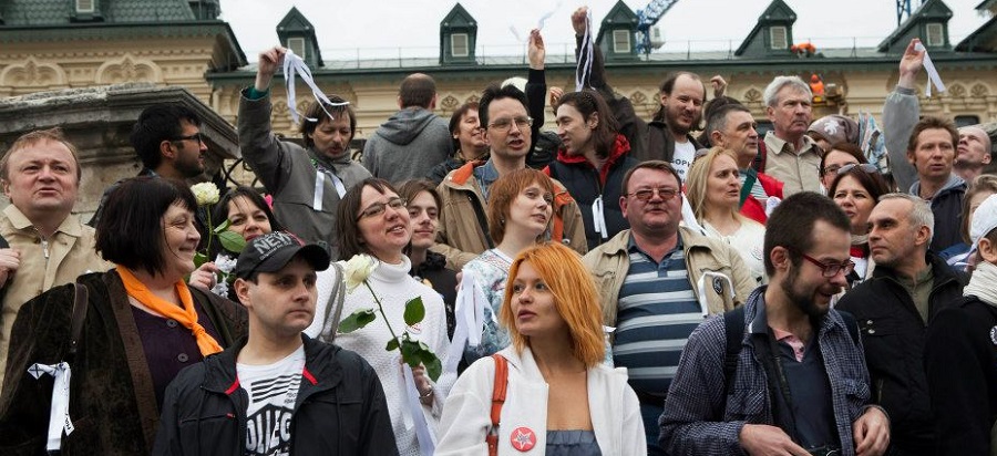 20 ������ 2013. �������� �� ������� �������
March 24, 2013. The walk on the Red square