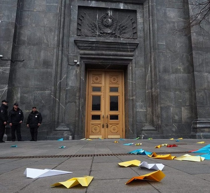16 ������ 2018. ����� � ��������� ���������
April 16, 2018. Action in support of Telegram