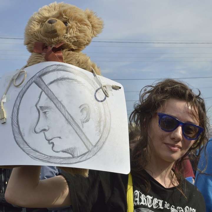 5 ��� 2018. ����� ������ ��� �� �����
May 5, 2018. Action �Putin isn't tsar for us�