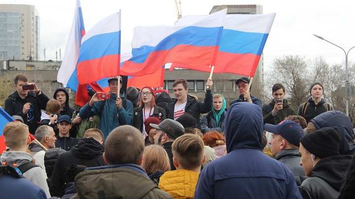 5 ��� 2018. ����� ������ ��� �� �����
May 5, 2018. Action �Putin isn't tsar for us�