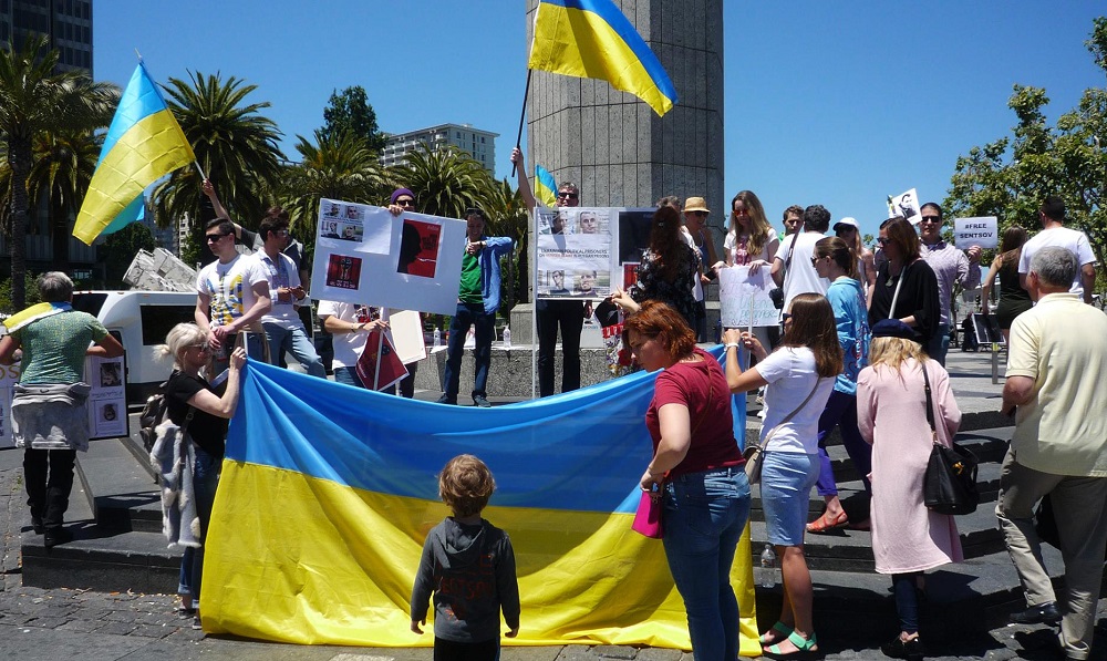 1 - 2 ���� 2018. ����� �� �������� ����� �������
June 1 - 2, 2018. Action to save Oleg Sentsov