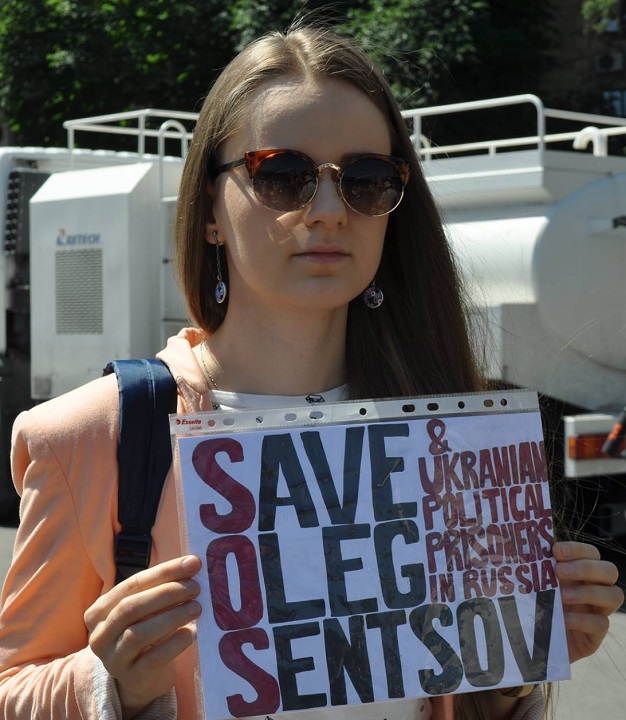 2 ���� 2018. ����� �� �������� ����� �������
June 2, 2018. Action to save Oleg Sentsov