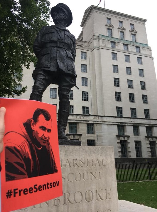 2 ���� 2018. ����� �� �������� ����� �������
June 2, 2018. Action to save Oleg Sentsov