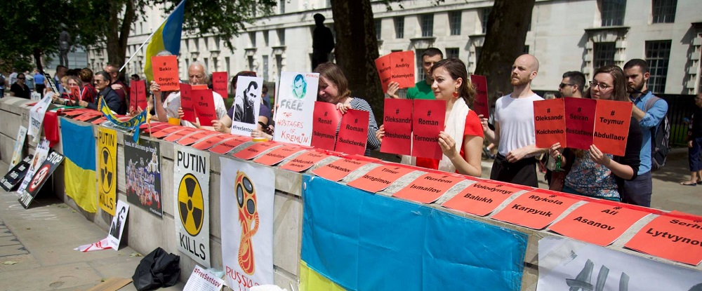 2 ���� 2018. ����� �� �������� ����� �������
June 2, 2018. Action to save Oleg Sentsov