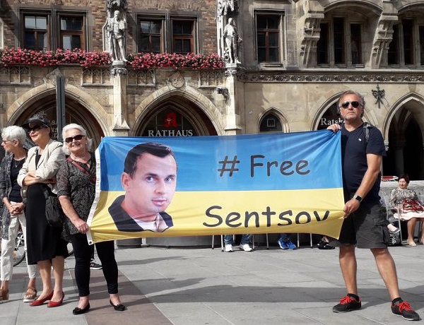 3 ���� 2018. ����� �� �������� ����� �������
June 3, 2018. Action to save Oleg Sentsov