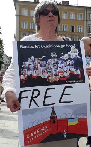 3 ���� 2018. ����� �� �������� ����� �������
June 3, 2018. Action to save Oleg Sentsov