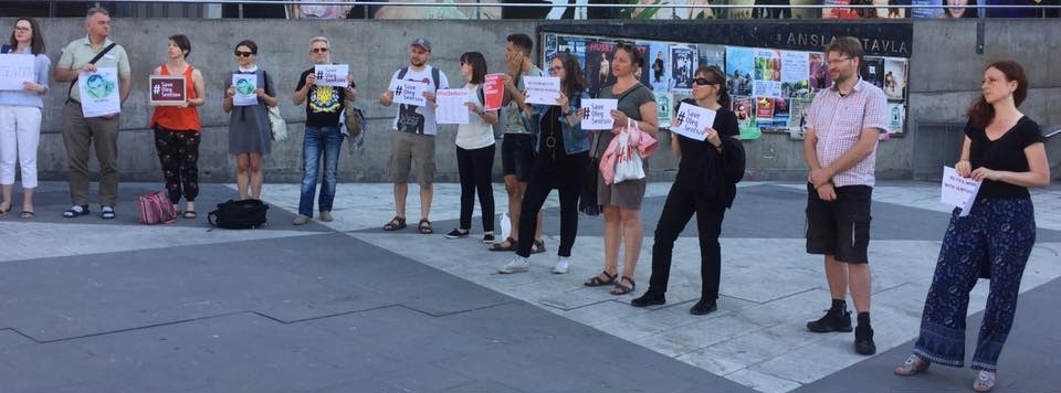 1 ���� 2018. ����� �� �������� ����� �������
June 1, 2018. Action to save Oleg Sentsov