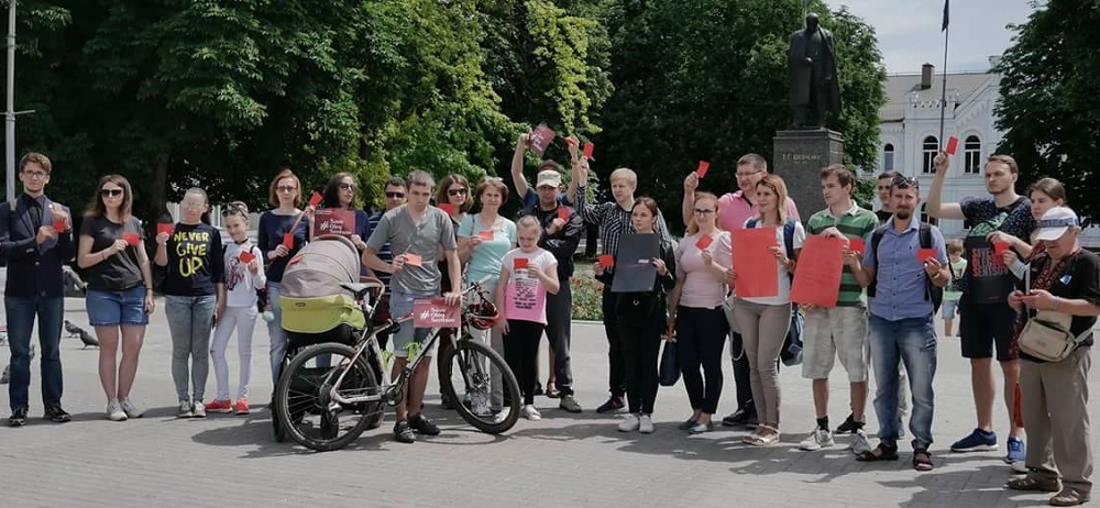 2 ���� 2018. ����� �� �������� ����� �������
June 2, 2018. Action to save Oleg Sentsov