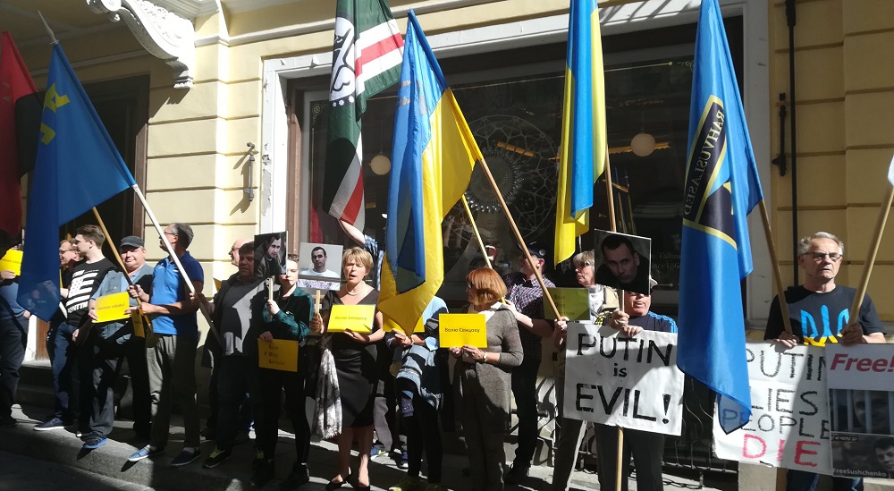 31 ��� - 2 ���� 2018. ����� �� �������� ����� �������
May 31 - June 2, 2018. Action to save Oleg Sentsov