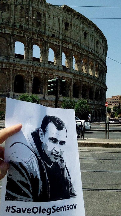 13 - 16 ���� 2018. ����� �� �������� ����� �������
July 13 - 16, 2018. Action to save Oleg Sentsov