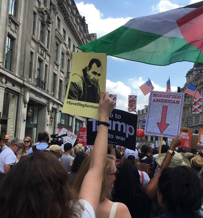 13 - 16 ���� 2018. ����� �� �������� ����� �������
July 13 - 16, 2018. Action to save Oleg Sentsov
