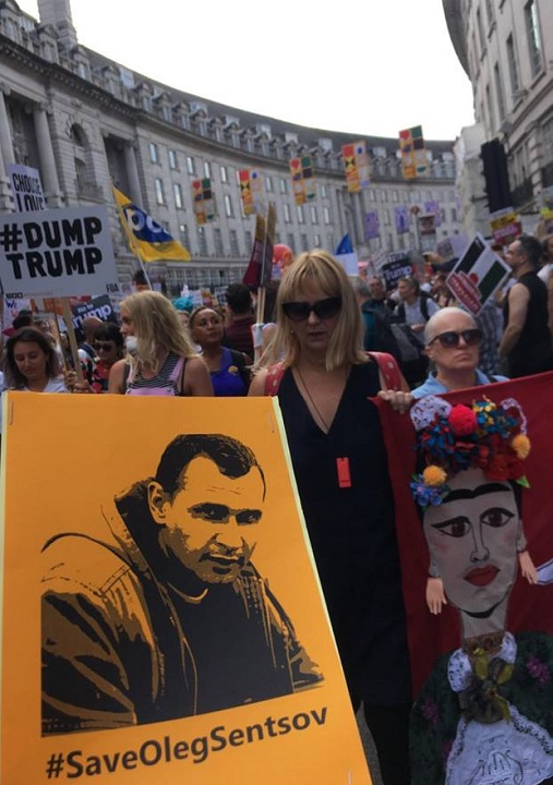 13 - 16 ���� 2018. ����� �� �������� ����� �������
July 13 - 16, 2018. Action to save Oleg Sentsov