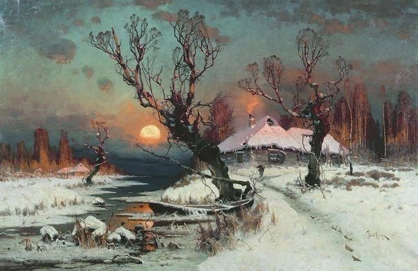�.�.������. ����� ������ �����
Sunset in winter by Jily Y. Klever