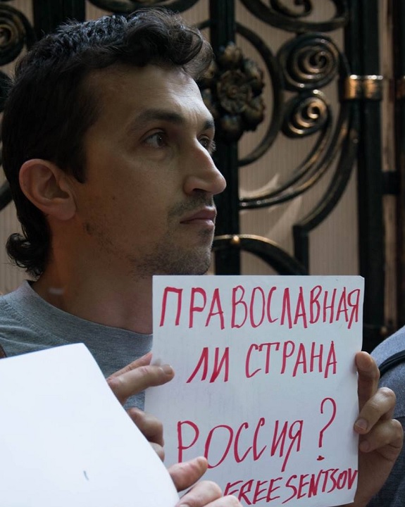 21 ������� 2018. 100-� ���� ��������� ����� �������
August 21, 2018. 100th day of hunger strike by Oleg Sentsov