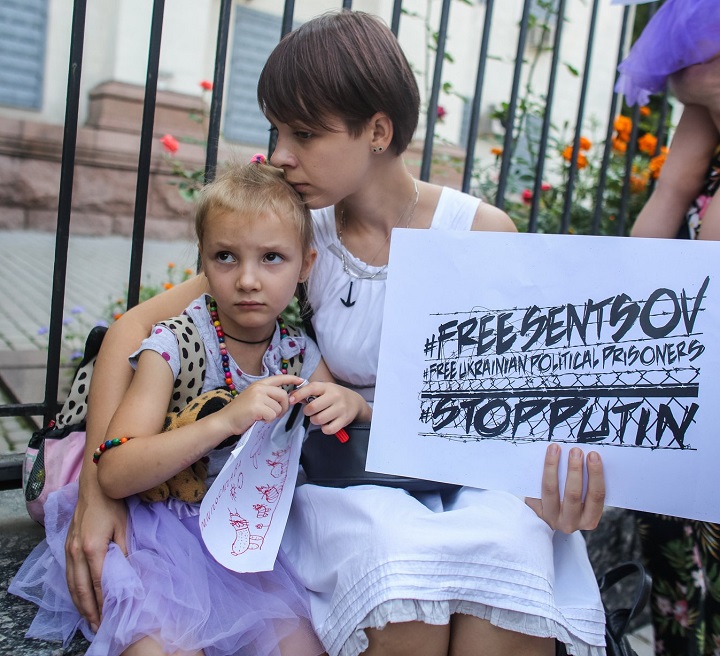 21 ������� 2018. 100-� ���� ��������� ����� �������
August 21, 2018. 100th day of hunger strike by Oleg Sentsov