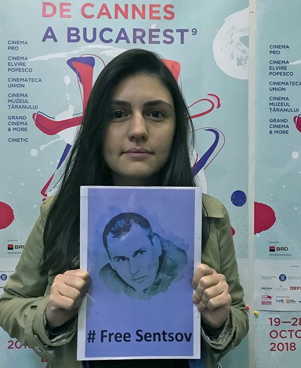 18 ������� 2018. � ��������� ����� �������
October 18, 2018. In support of Oleg Sentsov