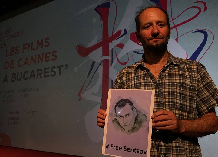18 ������� 2018. � ��������� ����� �������
October 18, 2018. In support of Oleg Sentsov