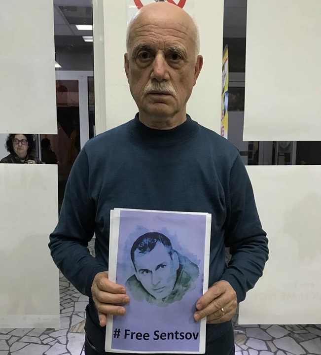 18 ������� 2018. � ��������� ����� �������
October 18, 2018. In support of Oleg Sentsov