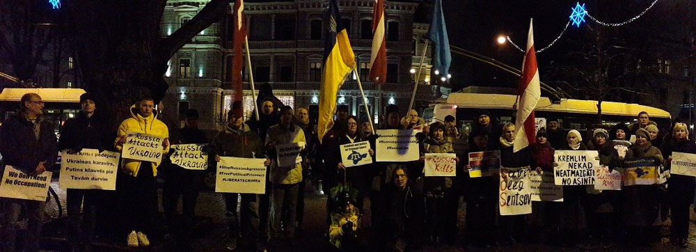 9 - 12 ������� 2018. ����� � ��������� ����� �������
December 9 - 12, 2018. Action in support of Oleg Sentsov