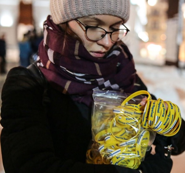 17 ������� 2018. ����� � ��������� ���������� �������
December 17, 2018. Action in support of Ukrainian seamen