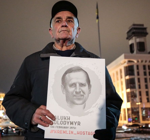 17 ������� 2018. ����� � ��������� ���������� �������
December 17, 2018. Action in support of Ukrainian seamen