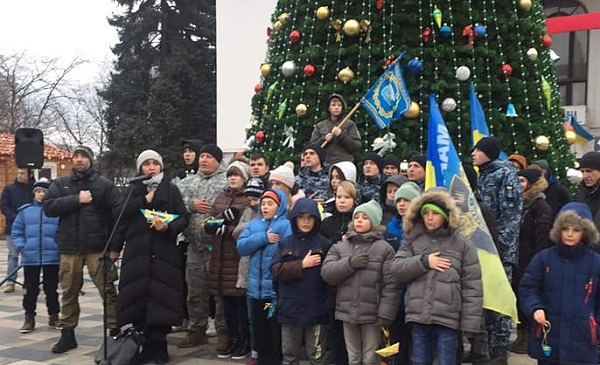 26 ������� 2018 - 7 ������ 2019. ����� � ��������� ���������� �������
December 26, 2018 - January 7, 2019. Action in support of Ukrainian seamen