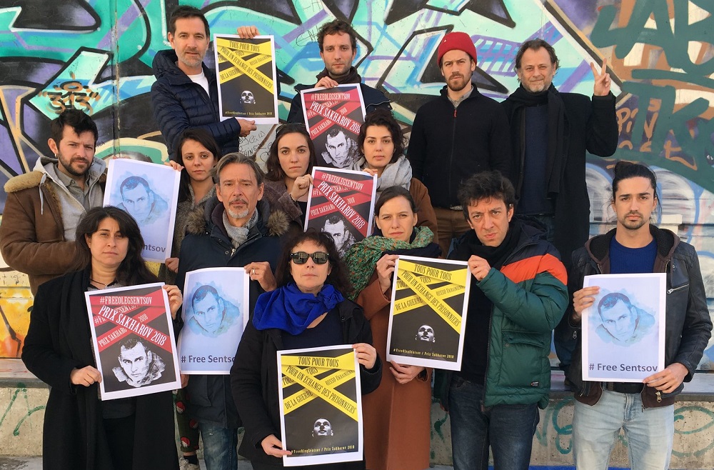 16 ������ 2019. � ��������� ����� �������
January 16, 2019. In support of Oleg Sentsov