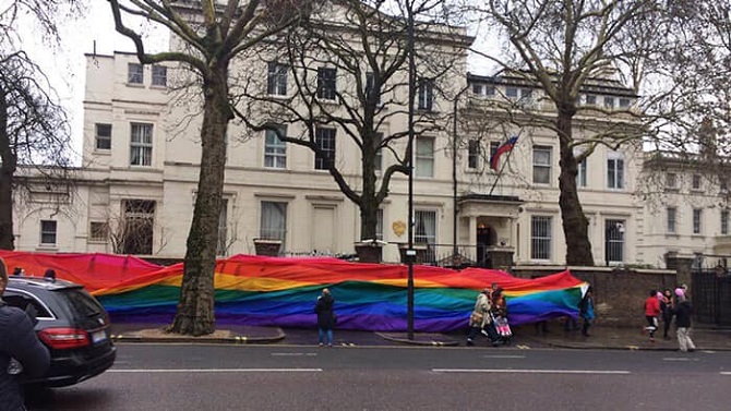20 - 27 ������ 2019. ����� � ������ ����
January 20 - 27, 2019. Action in protection of LGBT