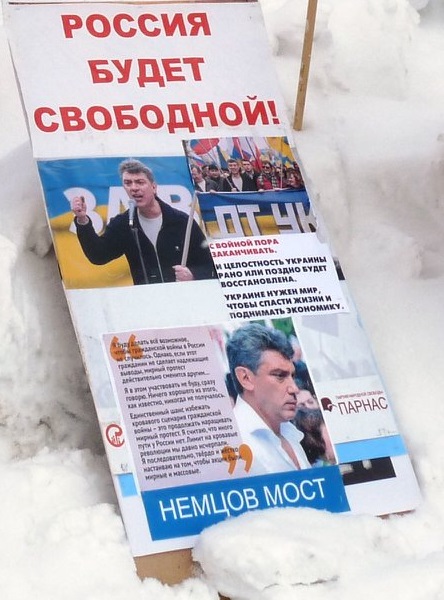 24 ������� 2019. ���� �������
February 24, 2019. The Nemtsov march