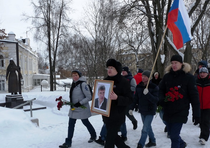24 ������� 2019. ���� �������
February 24, 2019. The Nemtsov march