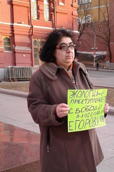 26 ����� 2019. ����� � ��������� ��������� �������
March 26, 2019. The picket in support of Vyacheslav Yegorov