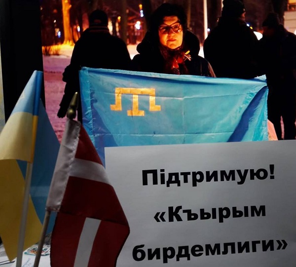 29 ����� 2019. � ��������� �������� �����
March 29, 2019. In support of Crimean Tatars