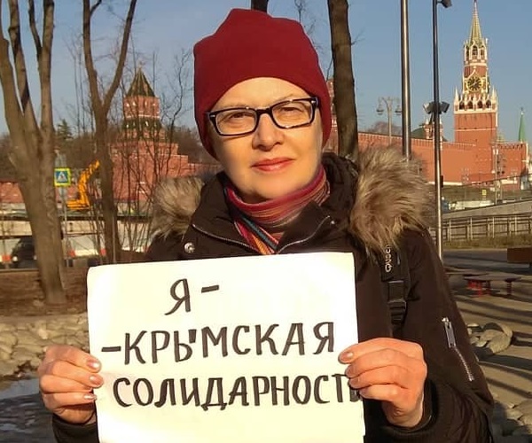 31 ����� 2019. ����� � ��������� ����� �������
March 31, 2019. The picket in support of Oleg Sentsov