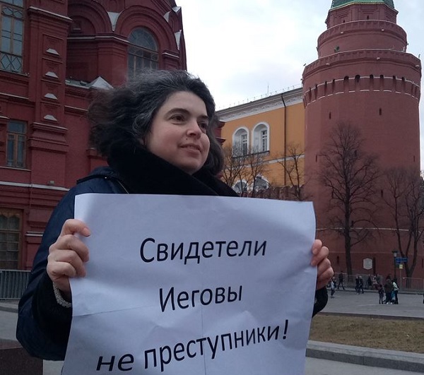 31 ����� 2019. ����� � ��������� ����� �������
March 31, 2019. The picket in support of Oleg Sentsov