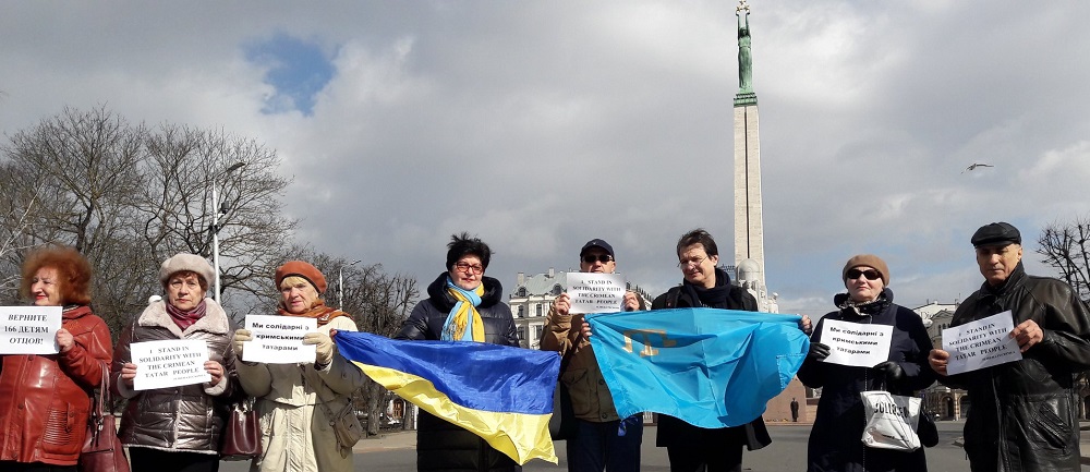 31 ����� 2019. � ��������� �������� ������������
March 31, 2019. In support of Crimean solidarity
