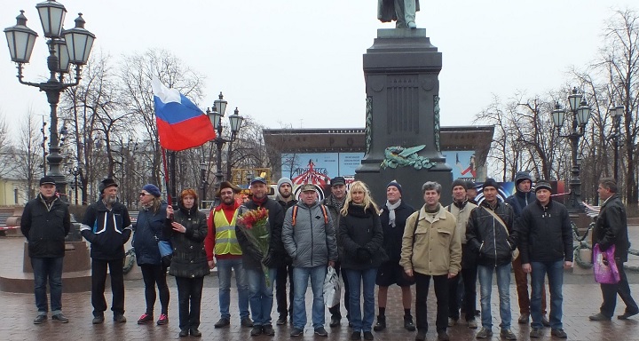 14 ������ 2019. �������� ���������
April 14, 2019. The opposition walks