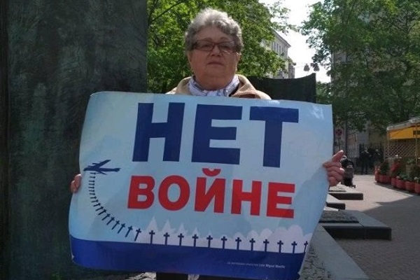 9 ��� 2019. ����� � ��������� ����� �������
May 9, 2019. The picket in support of Oleg Sentsov