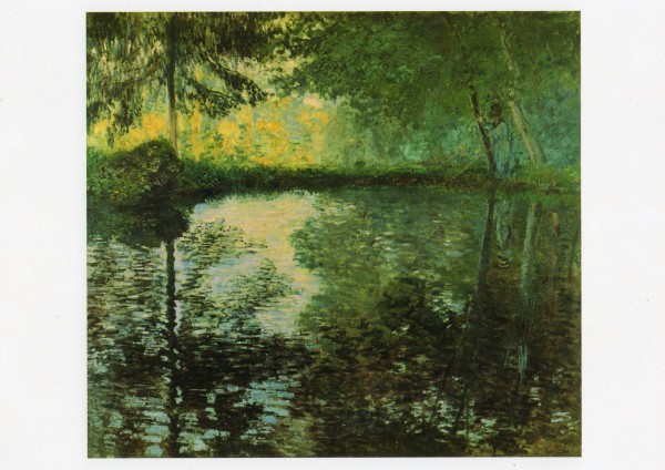 �������� ����� ����. ���� � ���������
Postal card �Pond in Monjeron by Claude Oscar Monet�