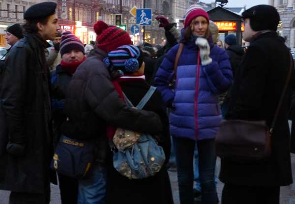 �������� ������������
Veterans of the Isaakiyevskaya square