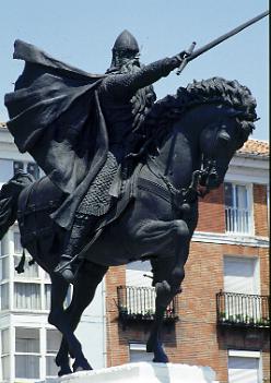 �������� ��� ���� � �������
monument to El Cid in Burgos