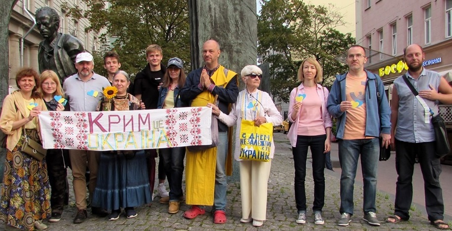 24 ������� 2019. ����� � ��������� ����� �������
August 24, 2019. The picket in support of Oleg Sentsov
